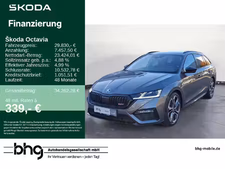 Škoda Octavia RS 2.0 TSI 245