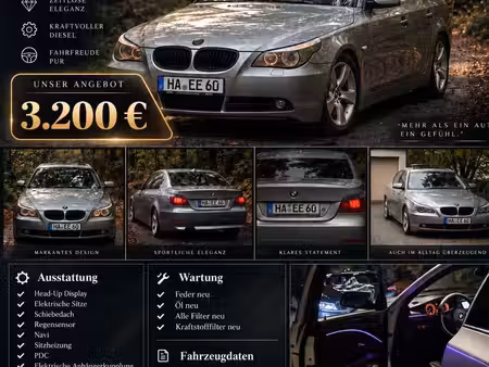 BMW Série 5 525d 2.5 177