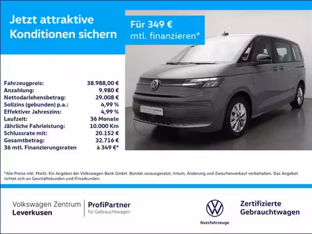 Volkswagen Multivan 1.4 TSI 136