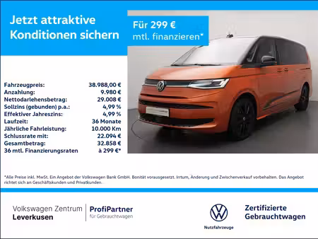 Volkswagen Multivan 2.0 TDI 150