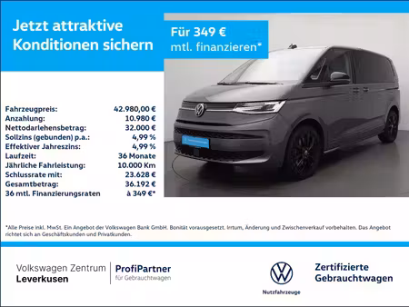 Volkswagen Multivan 1.4 TSI 136