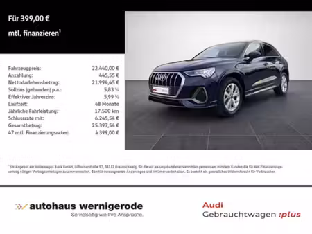 Audi Q3 45 TFSI 1.4 TFSI 180