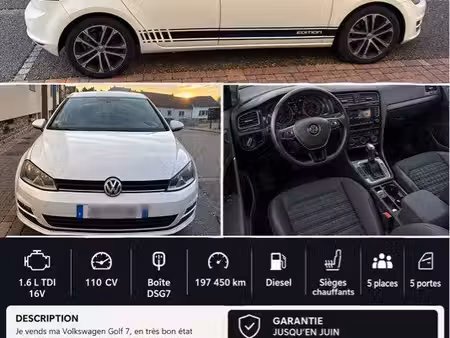 Volkswagen Golf 1.6 TDI 110