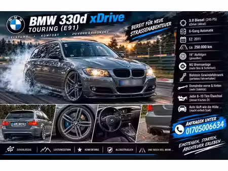 BMW Série 3 330d 3.0 245 xDrive