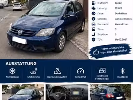 Volkswagen Golf Plus 1.9 TDI 105