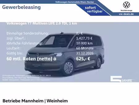 Volkswagen Multivan 2.0 TDI 150 Life
