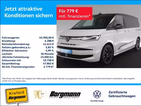 Volkswagen Multivan 1.4 TDI 150
