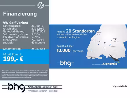 Volkswagen Golf 1.5 TSI 150 Style