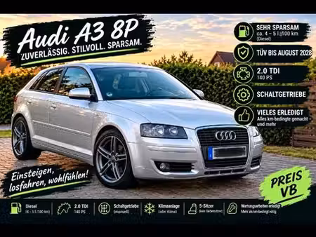 Audi A3 2.0 TDI 140
