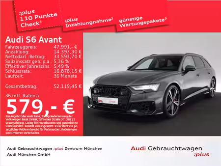 Audi A6 S6 3.0 TDI 344 quattro