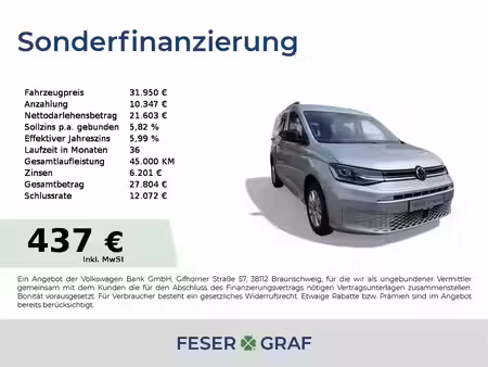 Volkswagen Caddy 2.0 TDI 102 Life