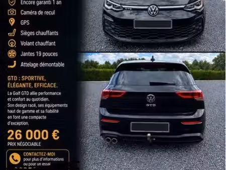Volkswagen Golf GTD 2.0 TDI 200