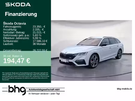 Škoda Octavia RS 2.0 TDI 200