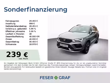 Cupra Ateca 1.5 TSI 150