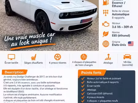 Dodge Challenger V6 3.6