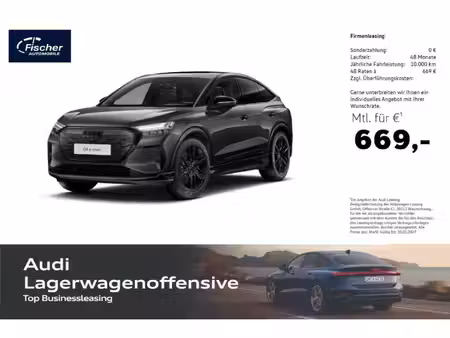Audi Q4 Sportback E-Tron 340 S line