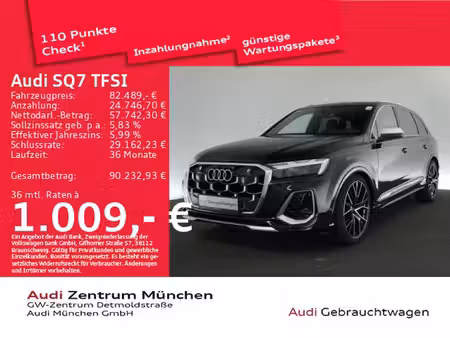 Audi Q7 SQ7 V8 4.0 TFSI 507 quattro