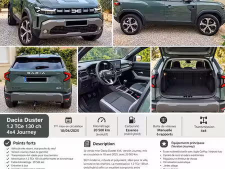 Dacia Duster 130 Journey
