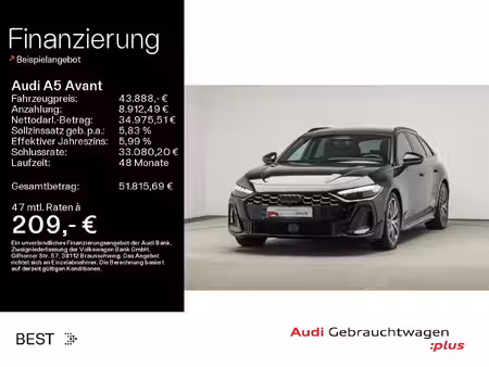 Audi A5 2.0 TFSI 150 S line