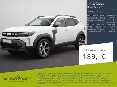 Dacia Duster 1.2 TCe 130 Journey 4x4