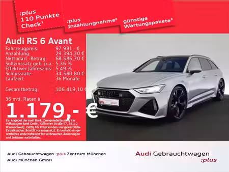 Audi A6 RS6 V8 4.0 TFSI 600 quattro