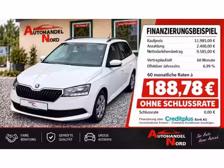 Škoda Fabia 1.0 MPI 60 Active