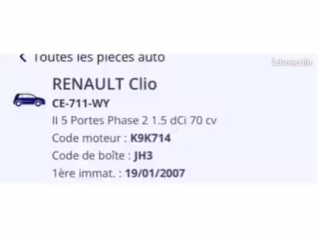 Renault Clio 1.5 dCi 65 Campus