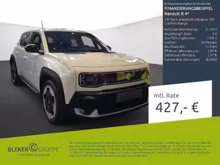 Renault R4 E-Tech 150 Confort