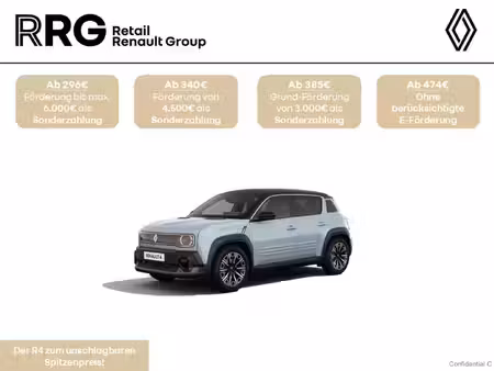 Renault R4 E-Tech 150 Iconic