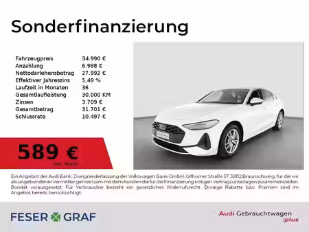 Audi A5 2.0 TFSI 150