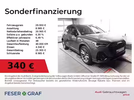 Audi Q3 45 TFSI 1.4 TFSI 150