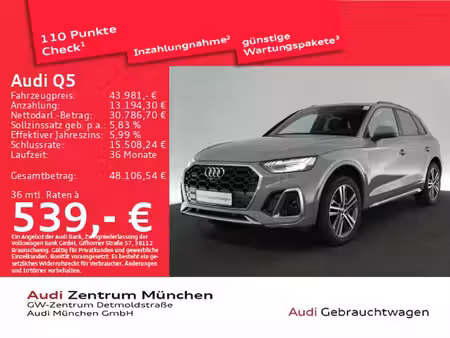 Audi Q5 55 TFSI E 2.0 367 S line quattro