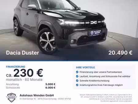 Dacia Duster 1.2 130 Journey 4x4