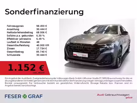 Audi Q8 V6 3.0 340 quattro