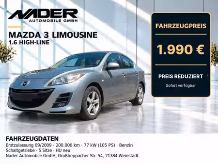 Mazda Mazda3 1.6 105