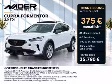 Cupra Formentor 2.0 TDI 150
