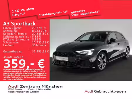 Audi A3 2.0 TDI 150 S line