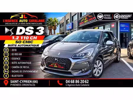 DS 3 1.2 PureTech 110 So Chic