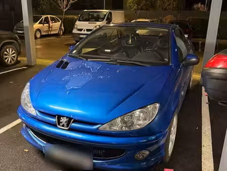Peugeot 206 CC 1.6 110
