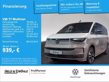 Volkswagen Multivan Life 4Motion