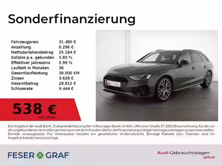 Audi A4 40 TFSI 2.0 TDI 204