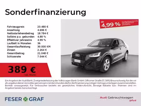 Audi Q2 30 TFSI 1.0 TFSI 116 Design