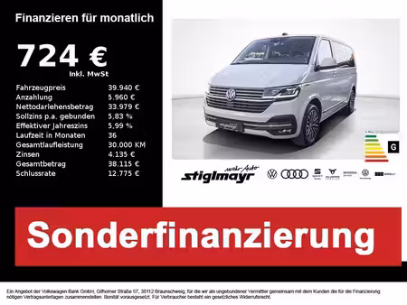 Volkswagen Multivan 2.0 TDI 204