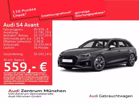 Audi A4 S4 V6 3.0 TDI 341 quattro
