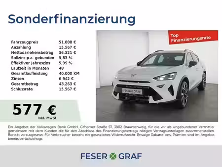 Cupra Formentor VZ 2.0 TSI 265