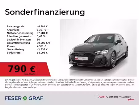 Audi A3 S3 2.0 TFSI 333 quattro
