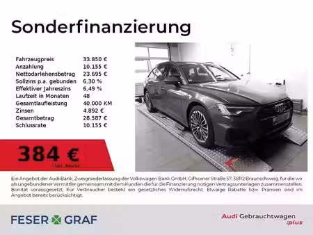 Audi A6 50 TFSI E 2.0 299 quattro