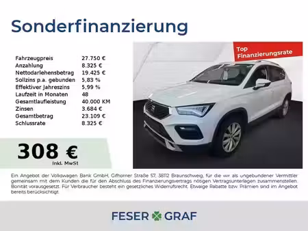 Seat Ateca 1.5 TSI 150