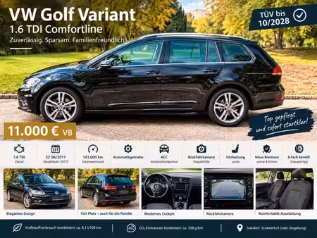 Volkswagen Golf 1.6 TDI 110