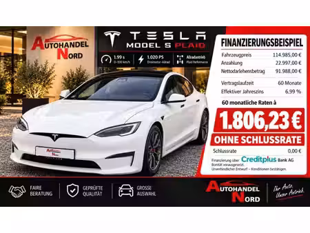 Tesla Model S Plaid 1020 4x4
